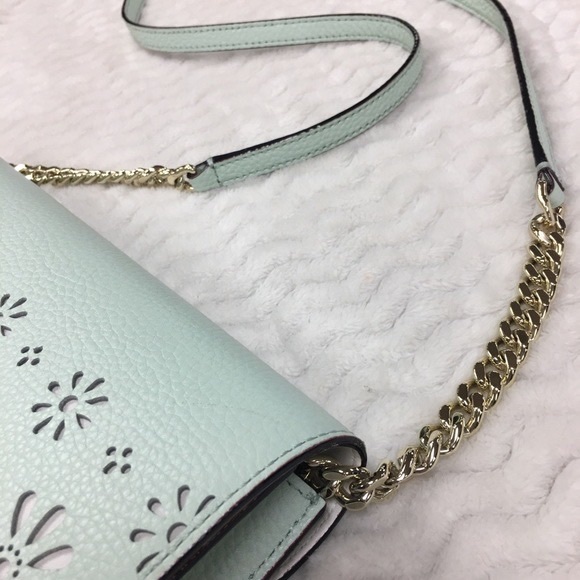 Kate Spade Valencia Faye Drive Mint Crossbody - Picture 2 of 6